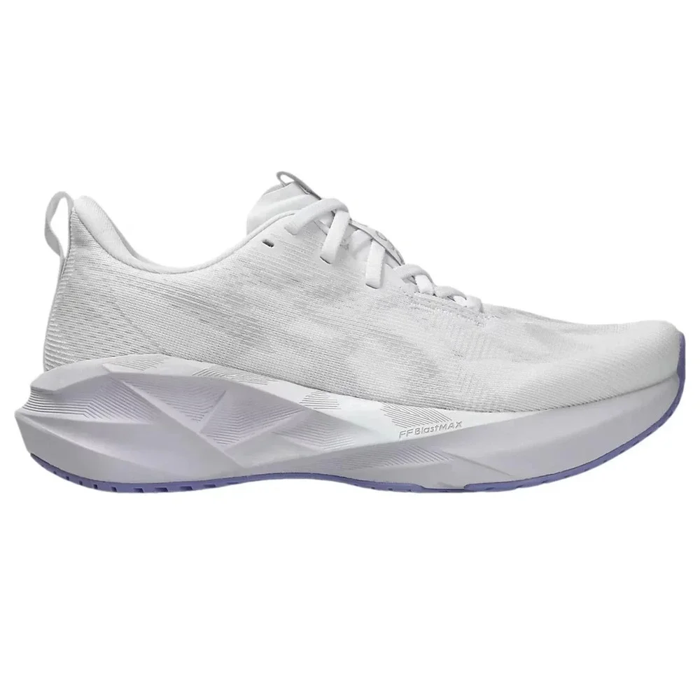 Asics Novablast 5 Women's Size 9 White / Lilac Hint 1012B765-103  Running Shoes